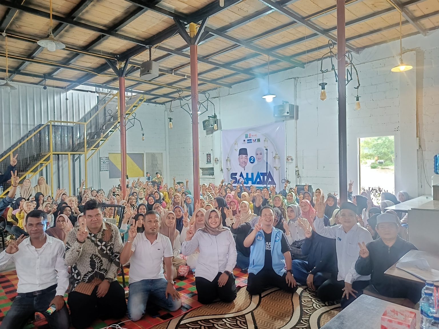 Sahata Saksi TPS Paslon SAHATA Diberi Pendampingan Hukum - MohgaNews